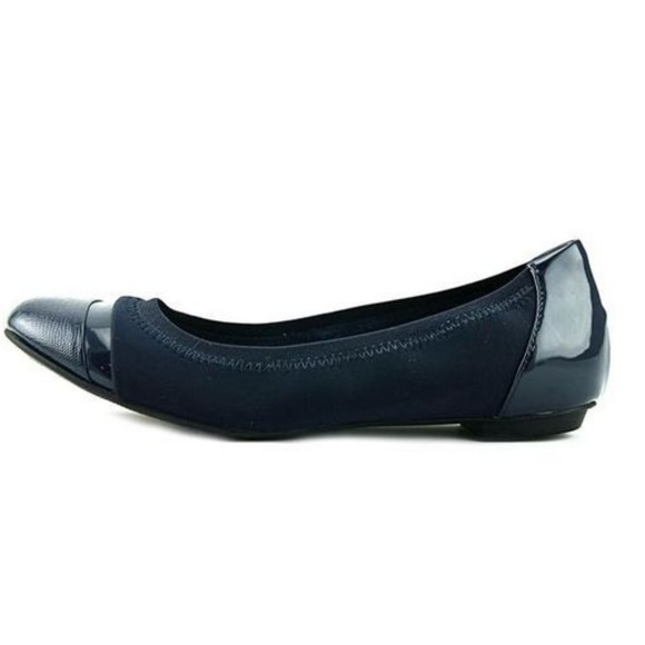 *SALE* Alfani Jemah Ballet Flats Navy Neoprene - Picture 2 of 4